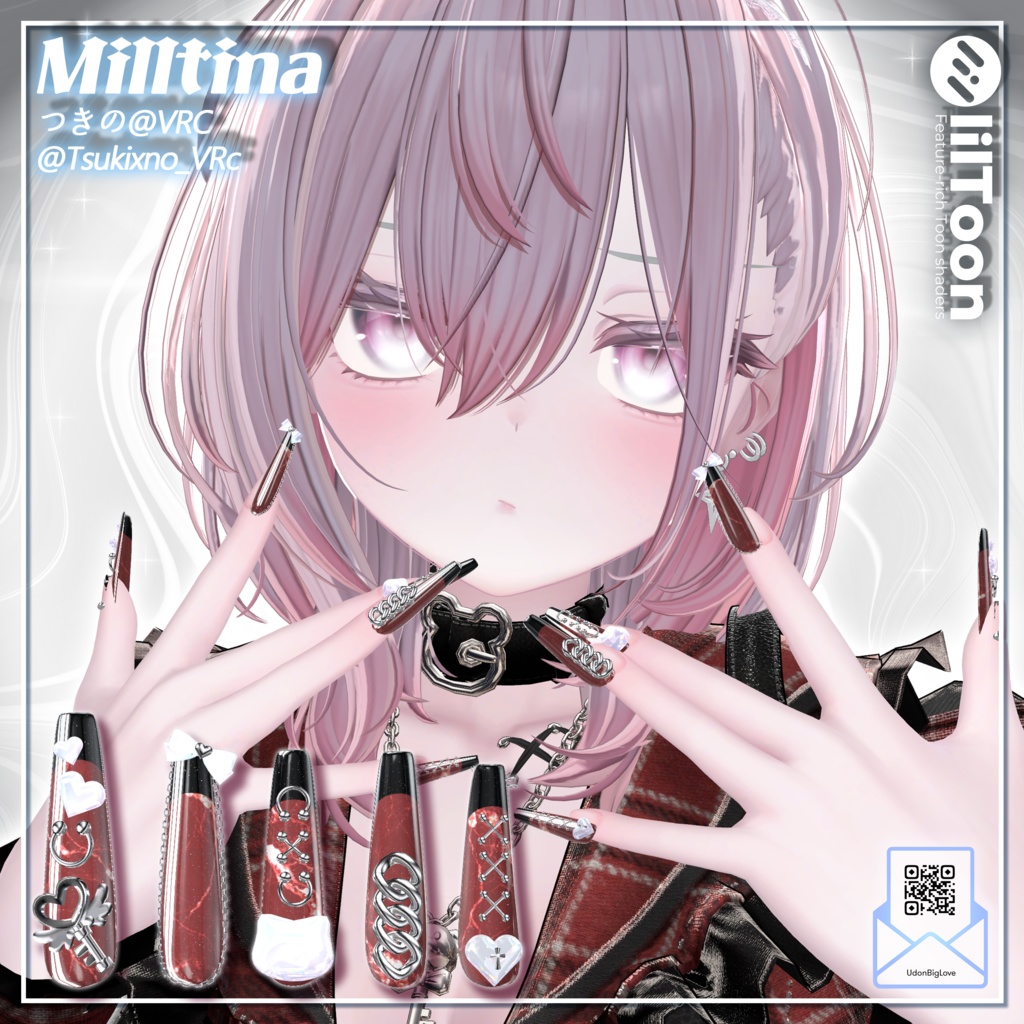 【21アバター対応】Udon Nail No.2