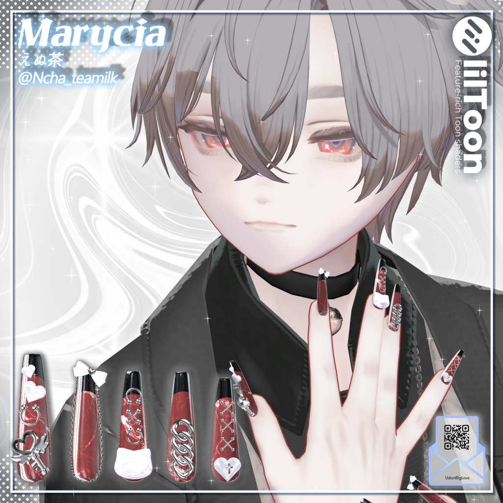 【21アバター対応】Udon Nail No.2