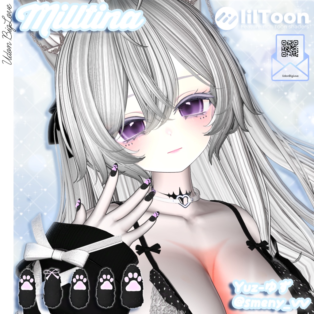 『もふもふにくきゅう』ネイル【12アバター対応】