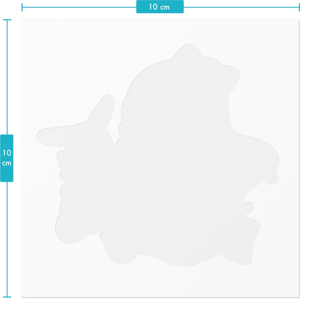 らいり。ミニキャラメガネVer. ステッカー