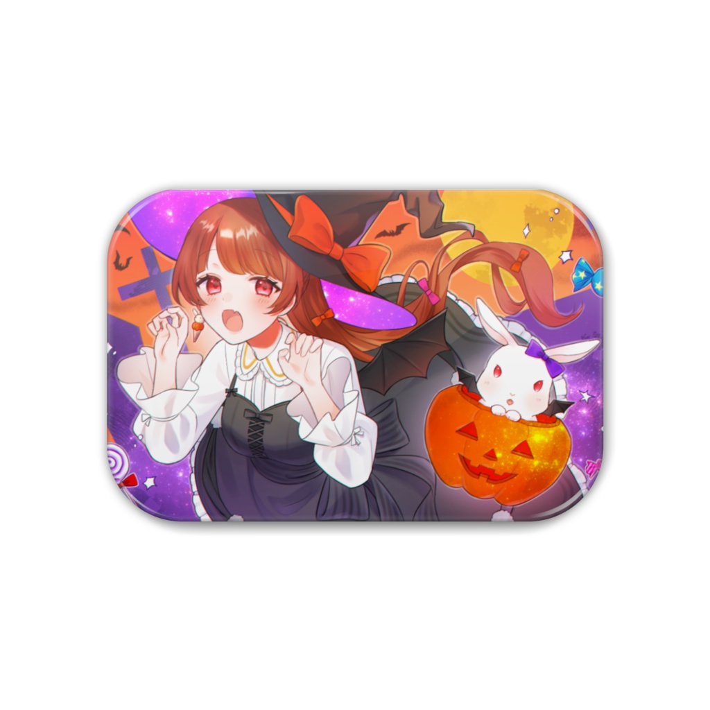 らいり。ハロウィンバッジ②