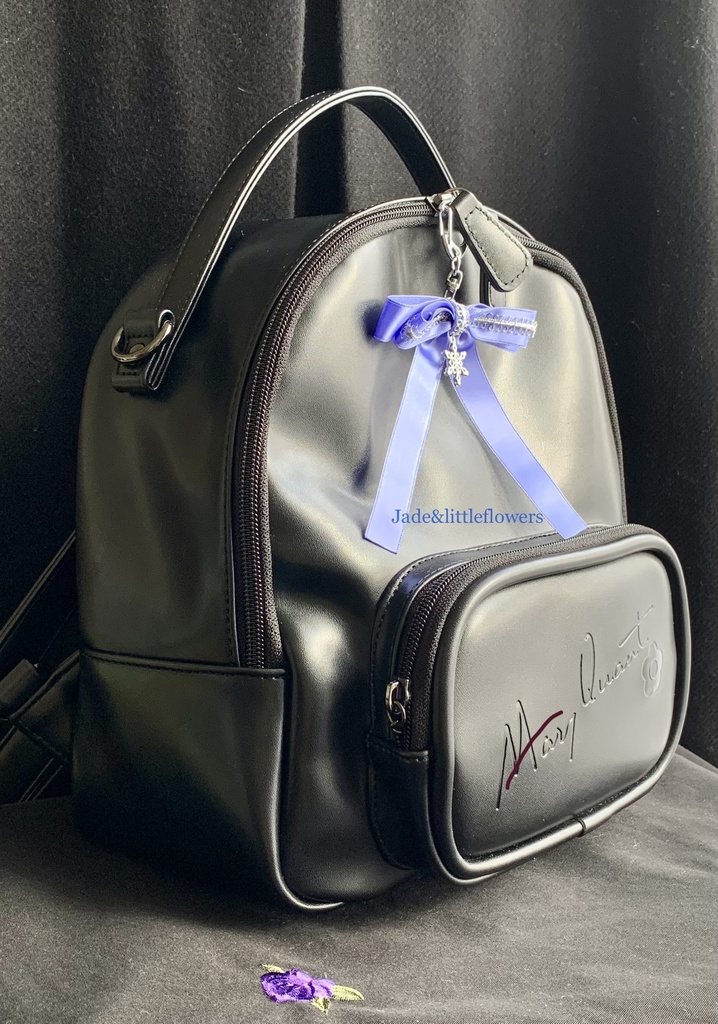 【アナ雪】エルサ ドレス リボン バレッタ キーホルダー