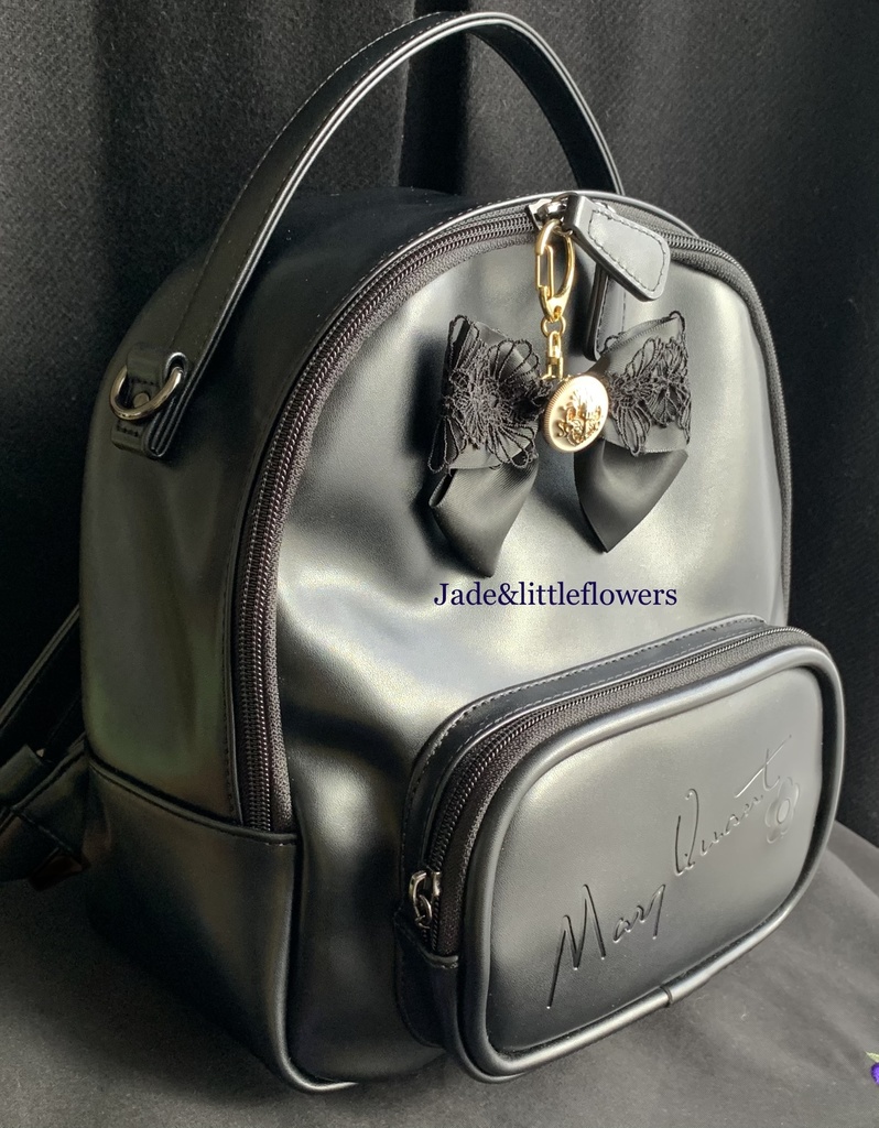 お嬢様 ”Miss…“ リボン キーホルダー