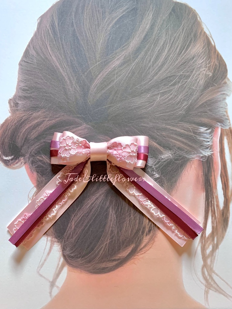 【木之本桜】カードキャプターさくら劇場版イメージ 髪飾り(ヘアゴムまたはバレッタ)、キーホルダー