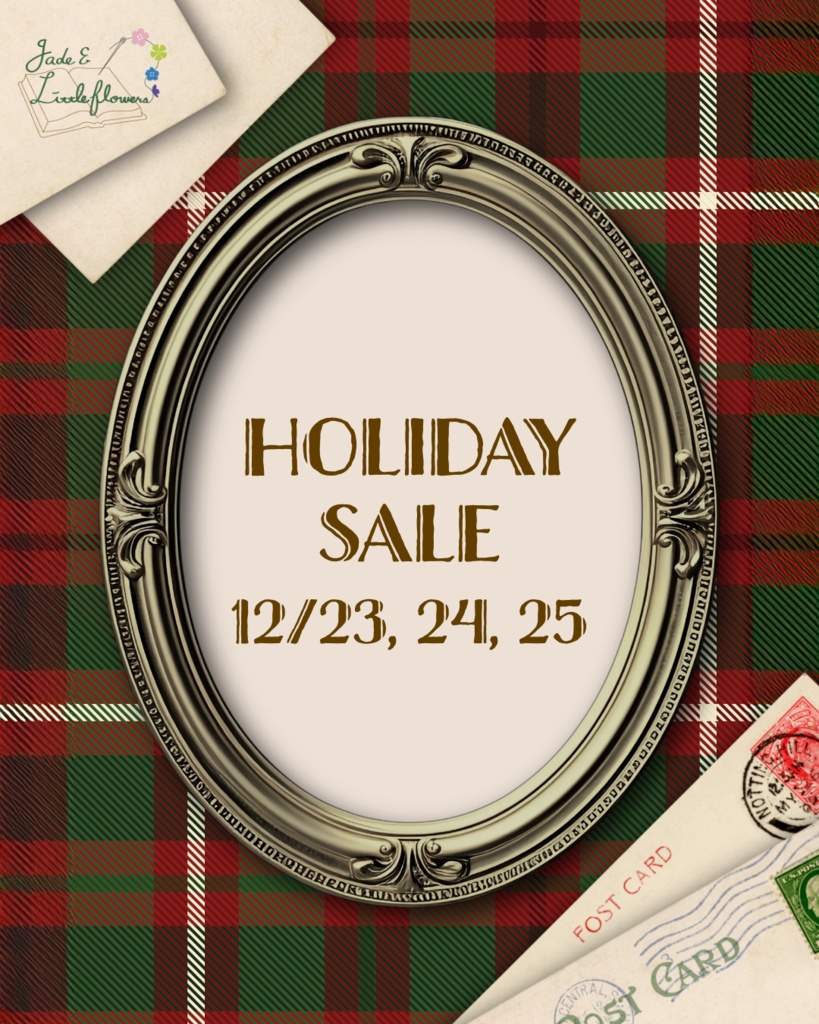 ホリデーセールのお知らせ