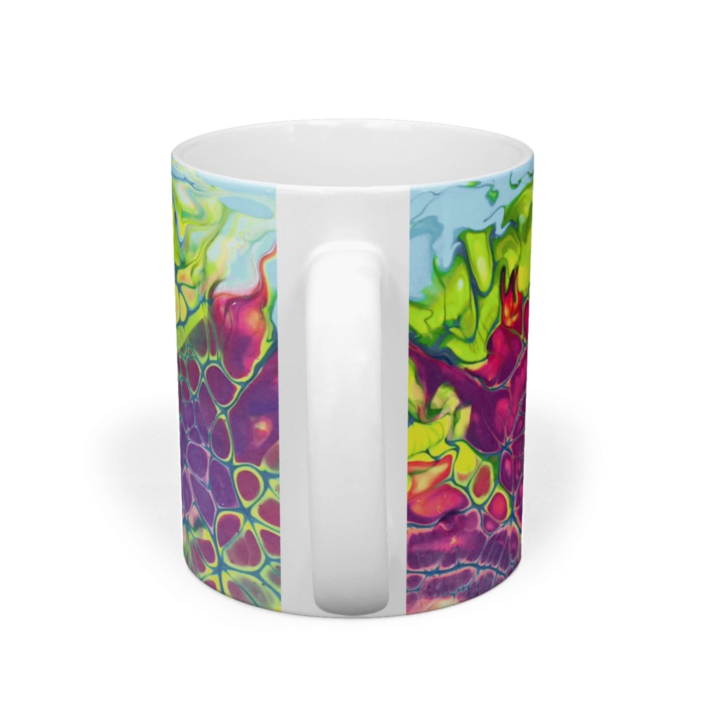 「Entropy XⅦ」 フルイドアート マグカップ