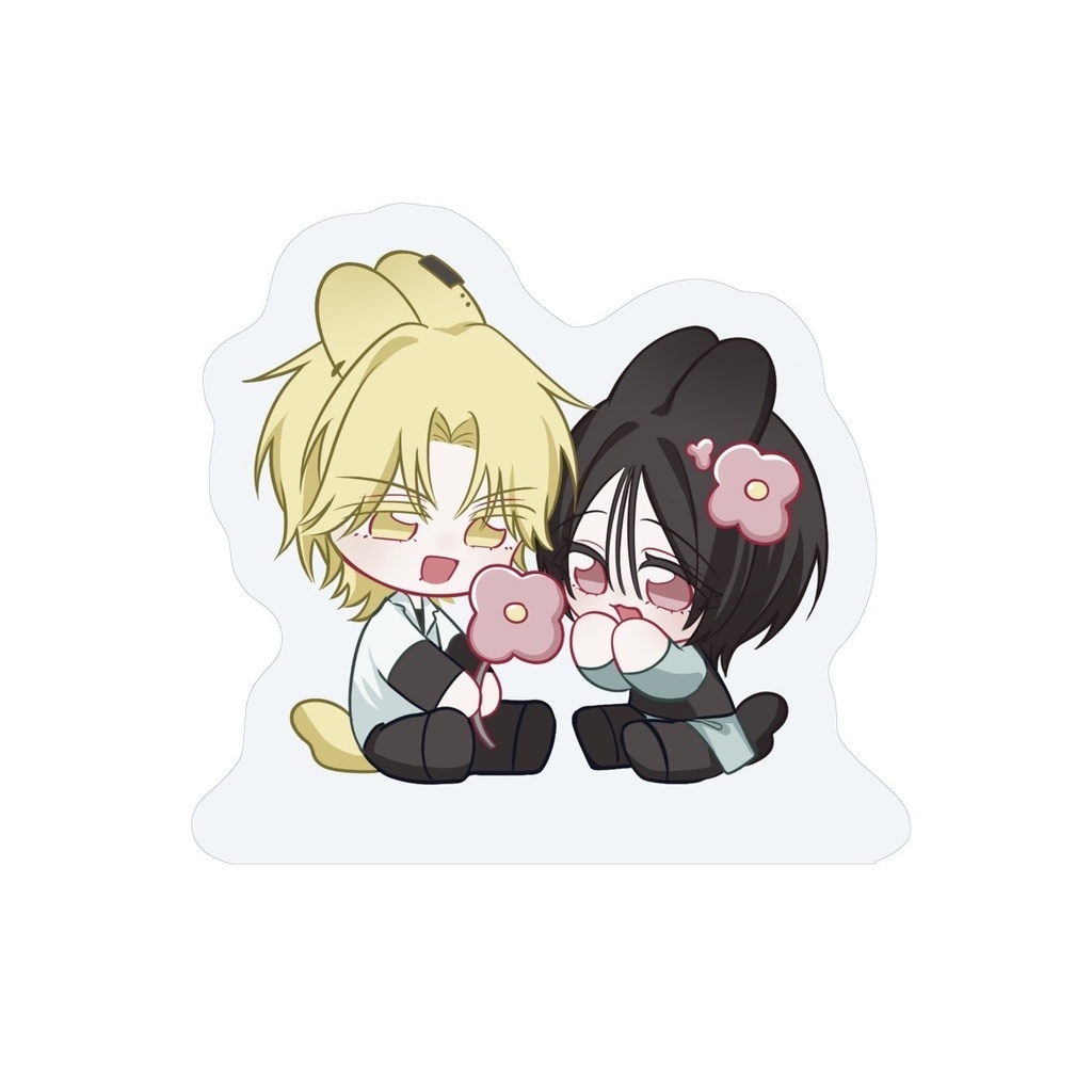 自立ミニアクリルスタンド(葉月・花ﾁｬﾝ)