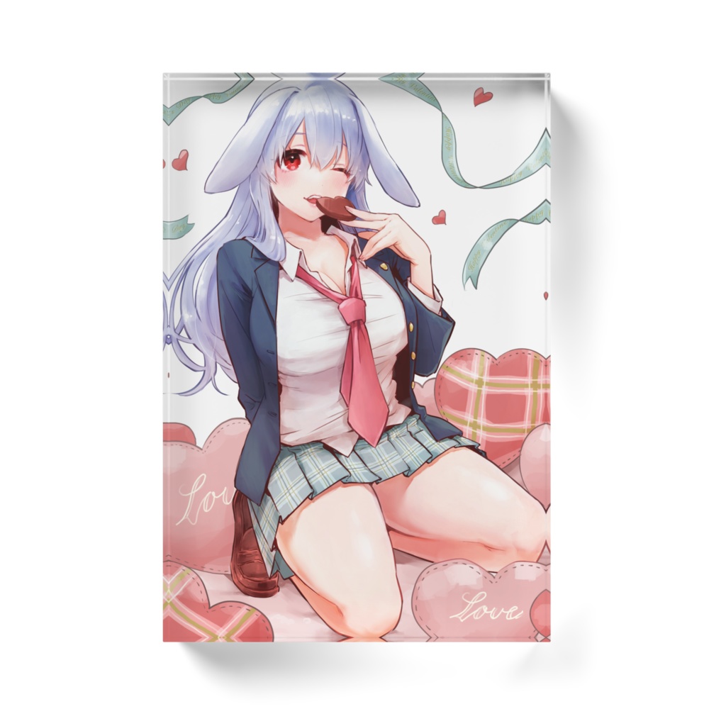 【アクリルブロック】るぅのバレンタイン【おそばに】