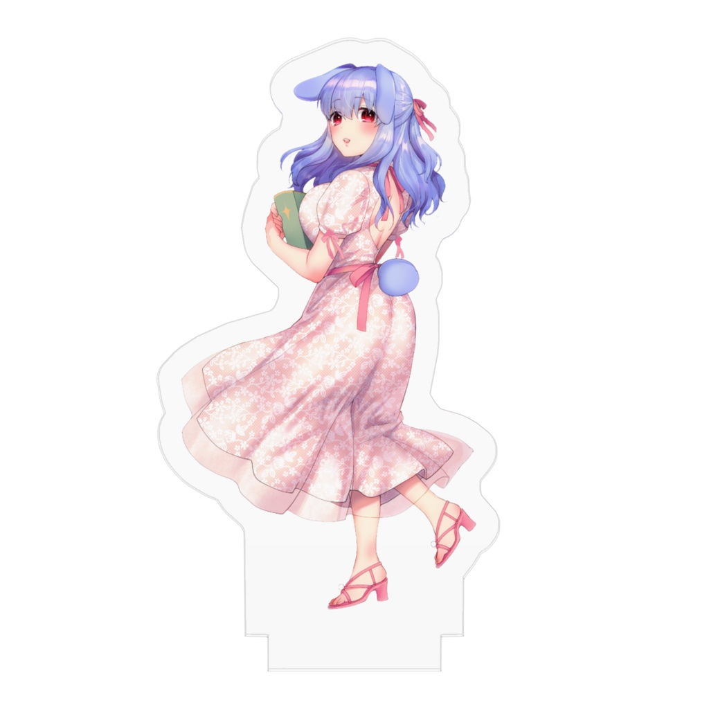 【一周年記念】ブルーローズアクリルフィギュア【ずっと一緒♥】