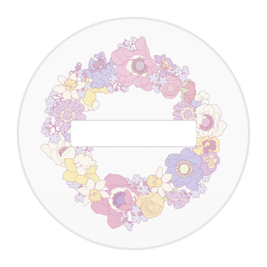 【一周年記念】ブルーローズアクリルフィギュア【ずっと一緒♥】