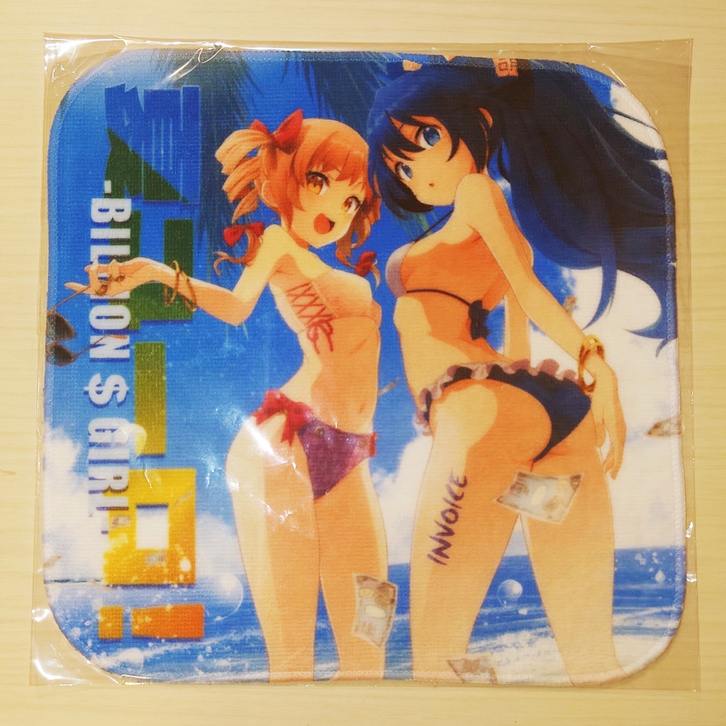 夏ユーロ！ -BILLION $ GIRL- 依神姉妹ミニタオル＆紙うちわ [送料無料/グッズ]