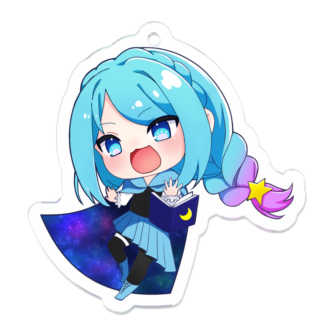 ぽと麸猫魔導士アクリルキーホルダー