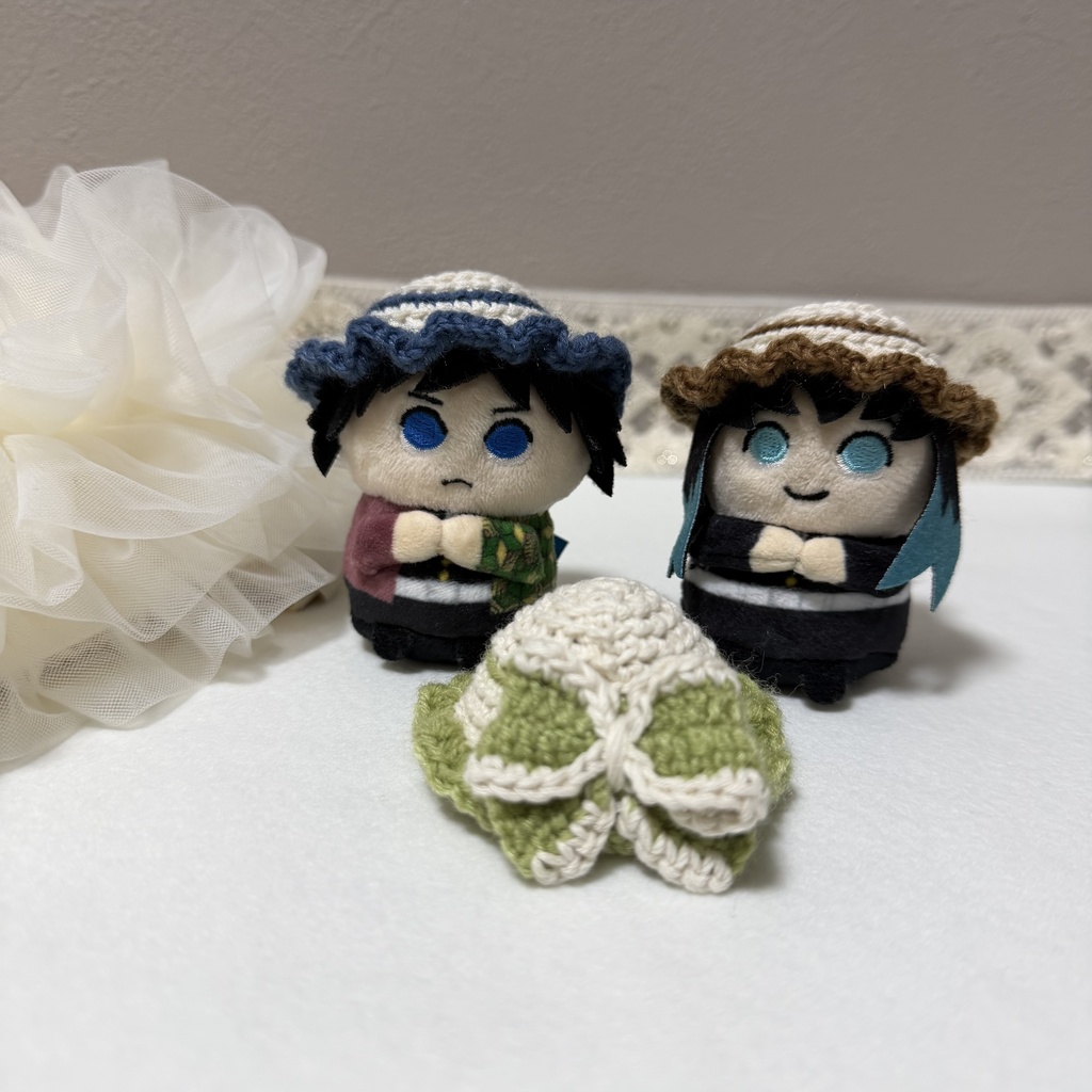 リボン付きひらひらハット