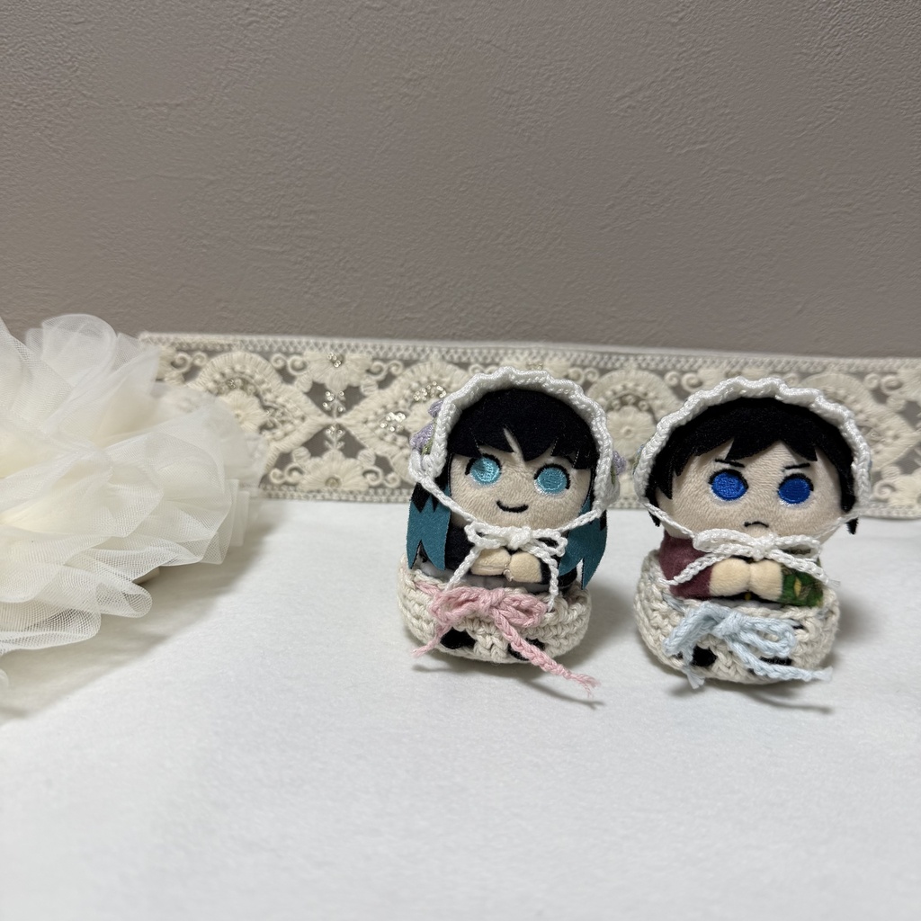 【ミニフレ】ぷっくりお花のヘッドドレス