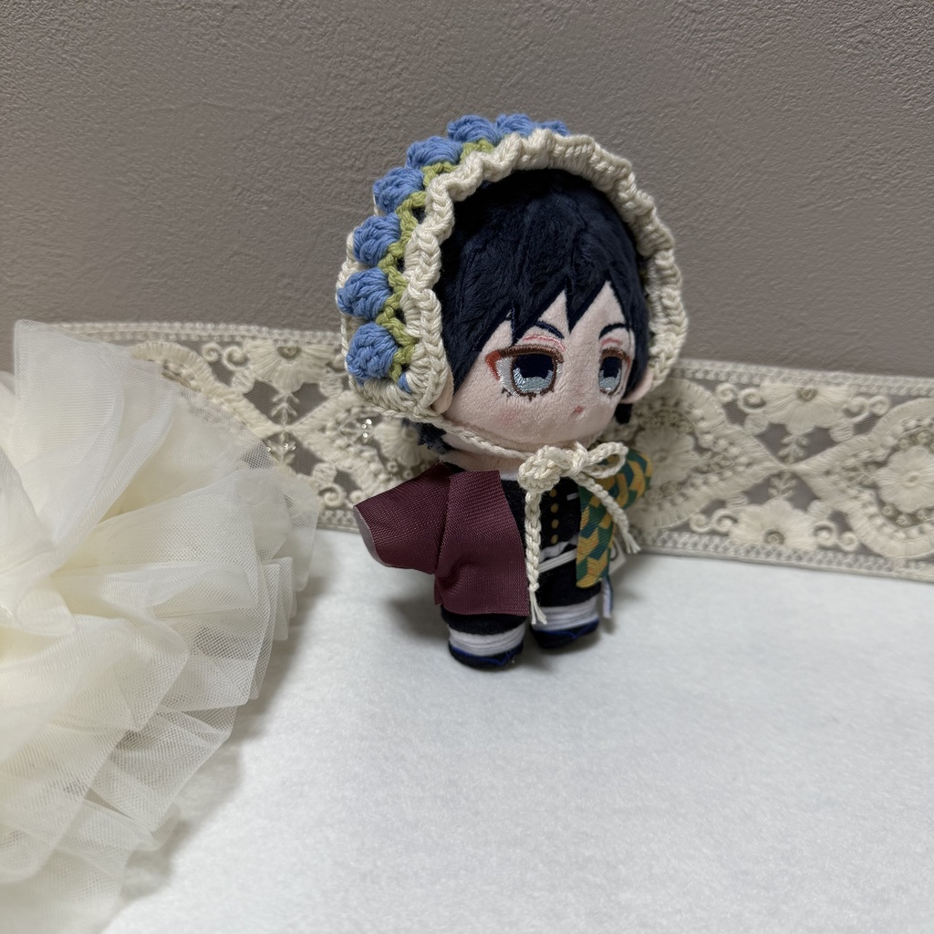 ぷっくりお花のヘッドドレス