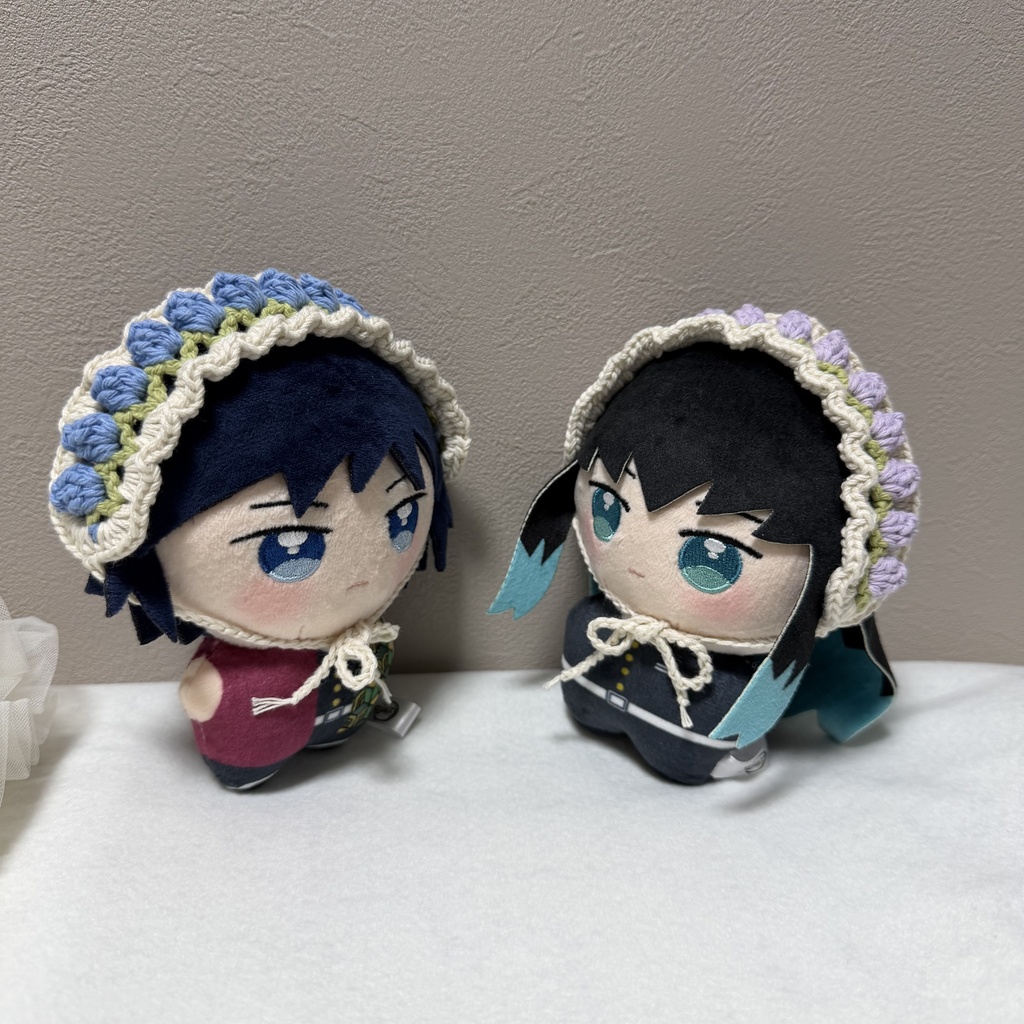 ぷっくりお花のヘッドドレス