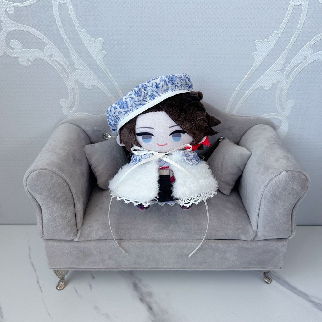 【ぱぺっとサイズ】ポンチョ&ベレー帽セット