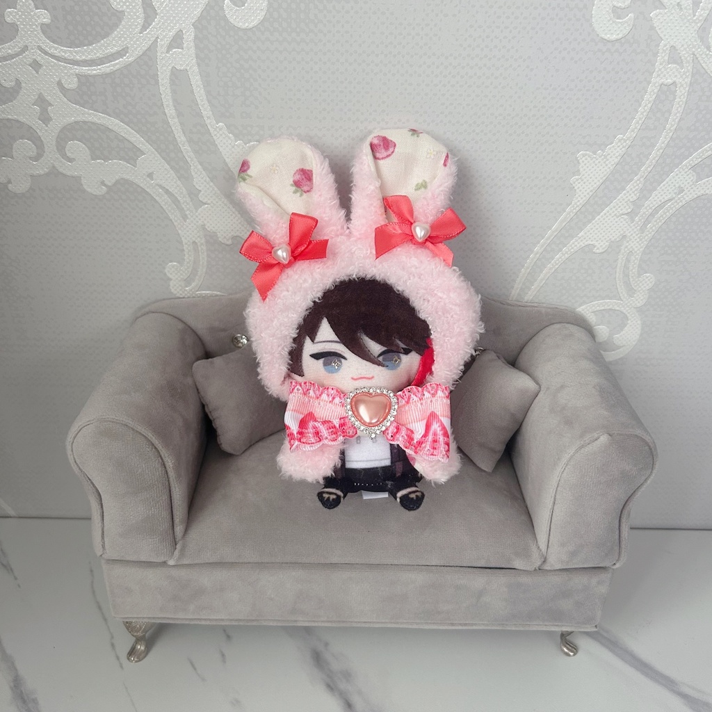 【ぱぺっとサイズ】いちごうさぎポンチョ