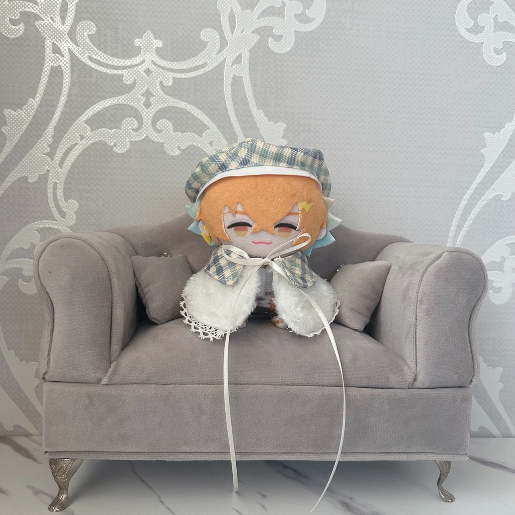 【ぱぺっとサイズ】ポンチョ&ベレー帽セット