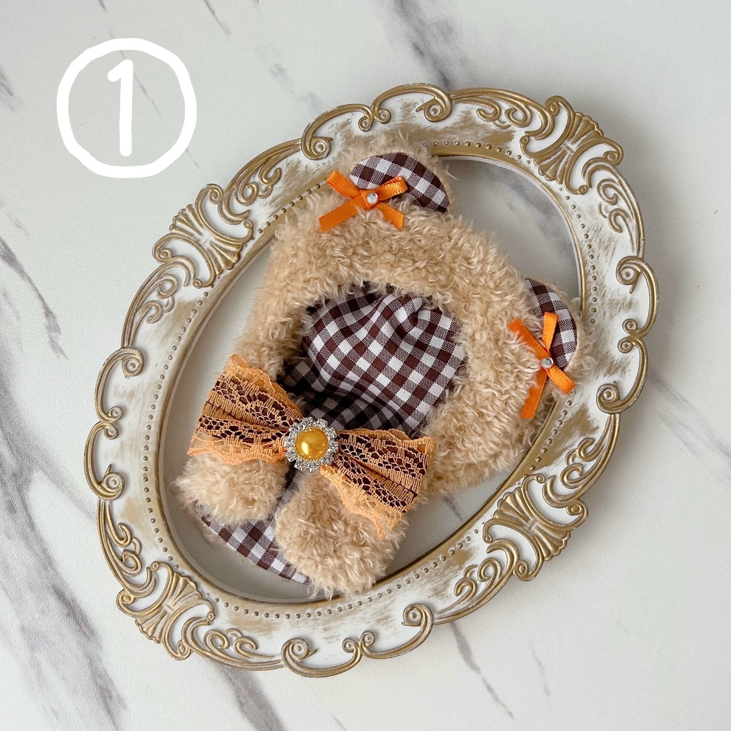 【ぱぺっとサイズ】くまポンチョ