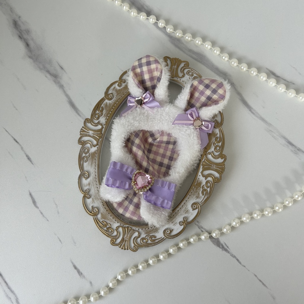 【ぱぺっとサイズ】うさぎポンチョ