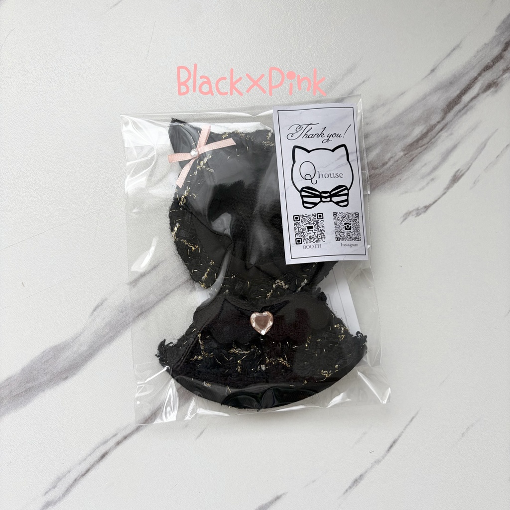 ꒰ঌネコミミベレー帽&ポンチョセット໒꒱