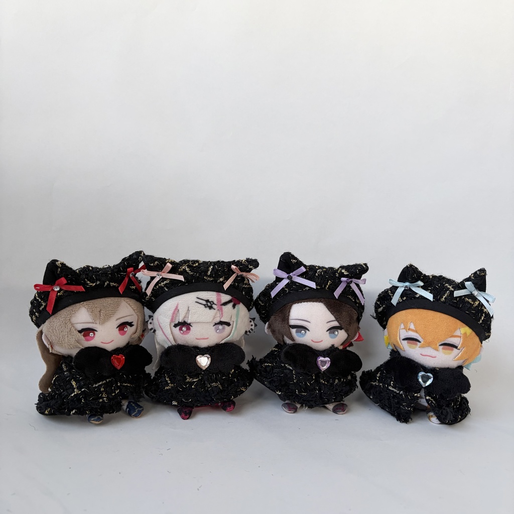 ꒰ঌネコミミベレー帽&ポンチョセット໒꒱