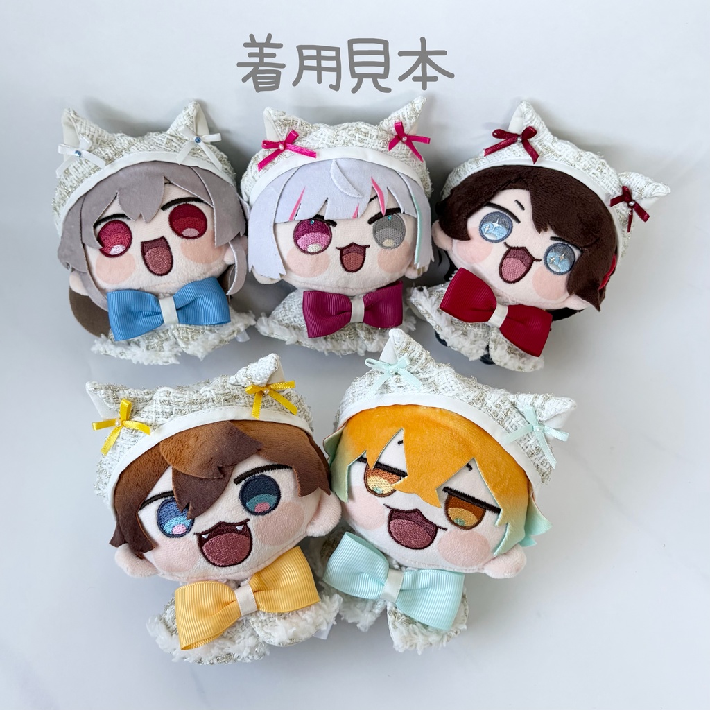 【大きめサイズ】🎀ネコミミベレー帽&ポンチョセット🎀