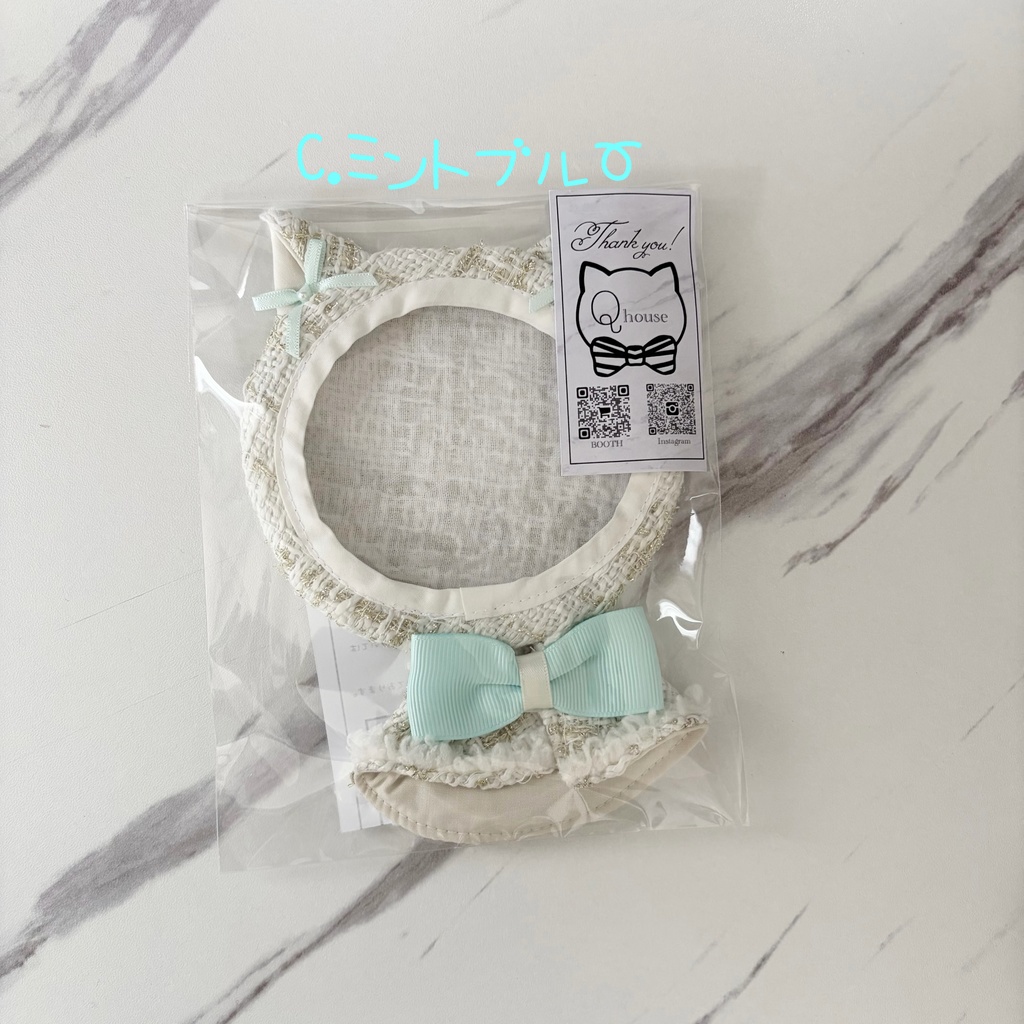 【大きめサイズ】🎀ネコミミベレー帽&ポンチョセット🎀