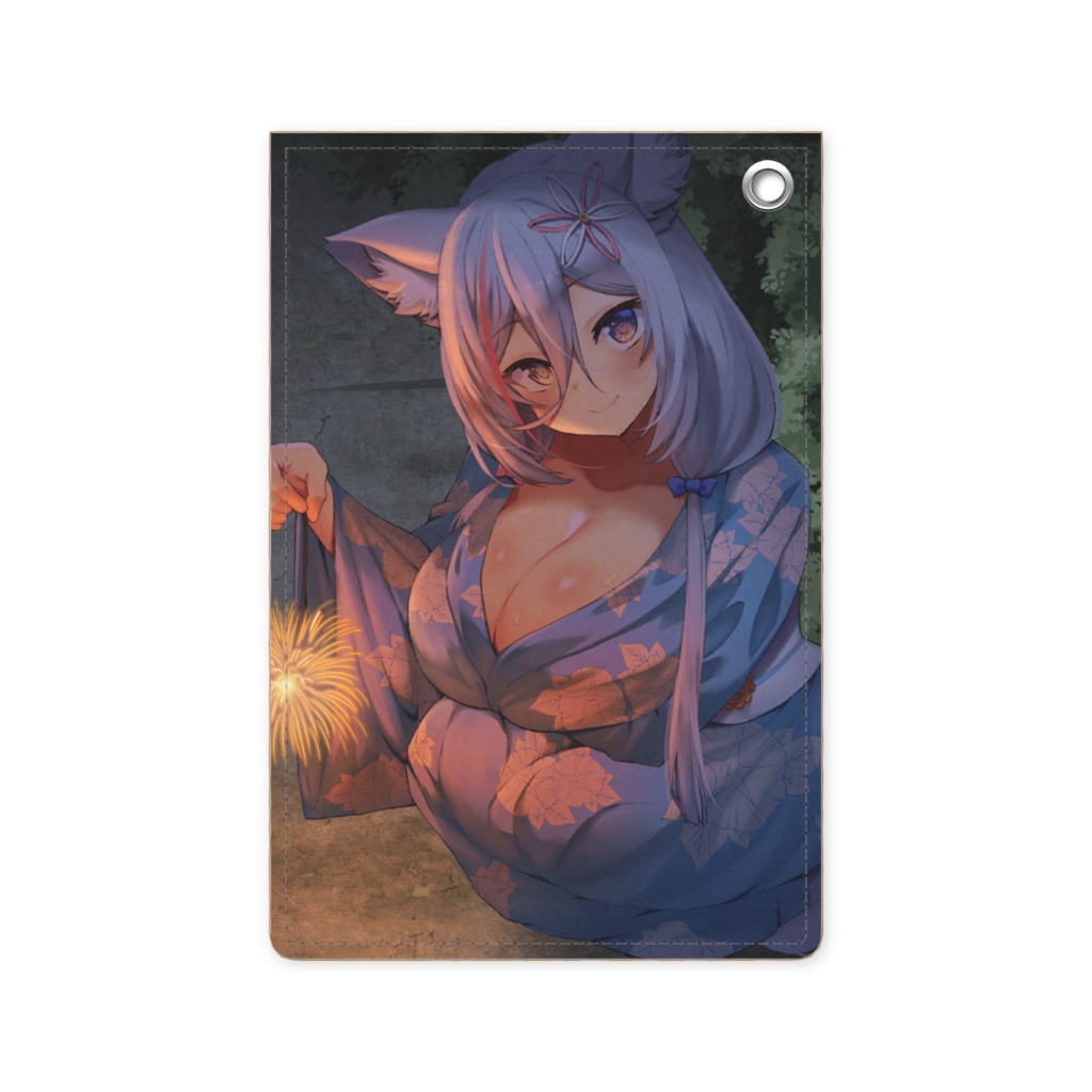 【常設】ろのみやさんのなつのはなびグッズ~パスケースver~