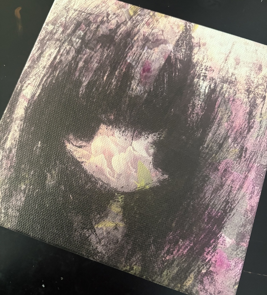 キャンバスプリント「花守りを」