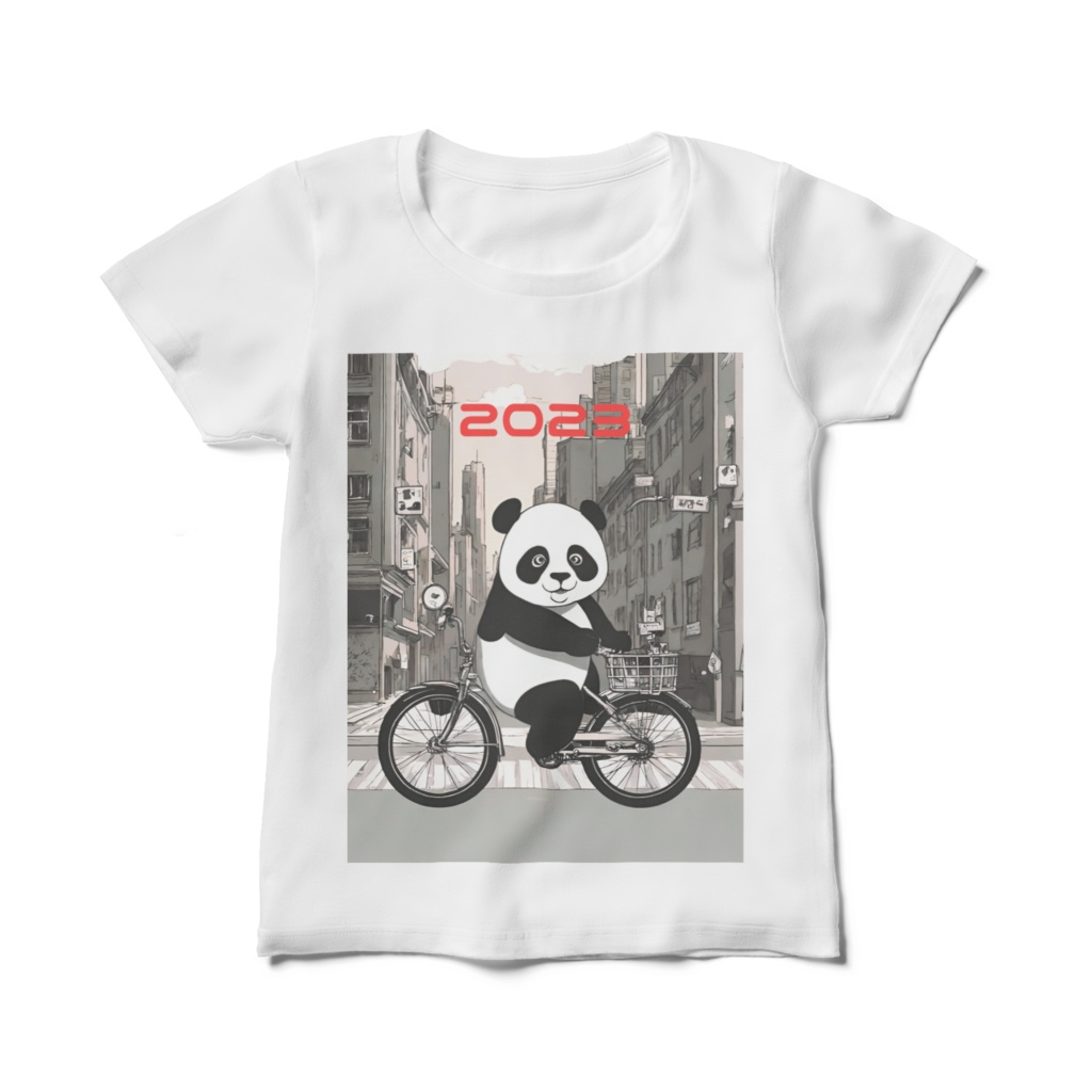 デザインTシャツ（パンダ）