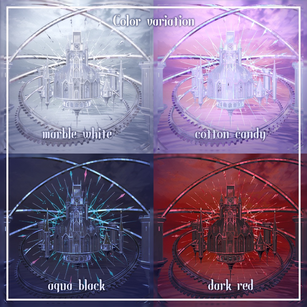 【3Dモデル&ワールド】 FloatingCastle|浮遊城