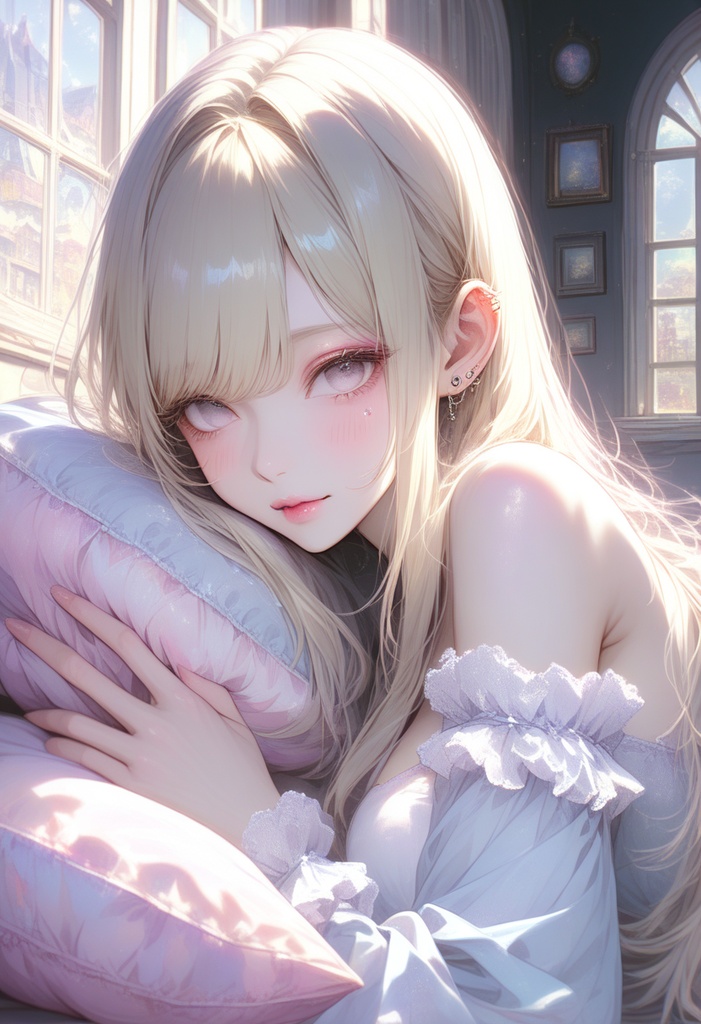 ベッドでまったり♡
