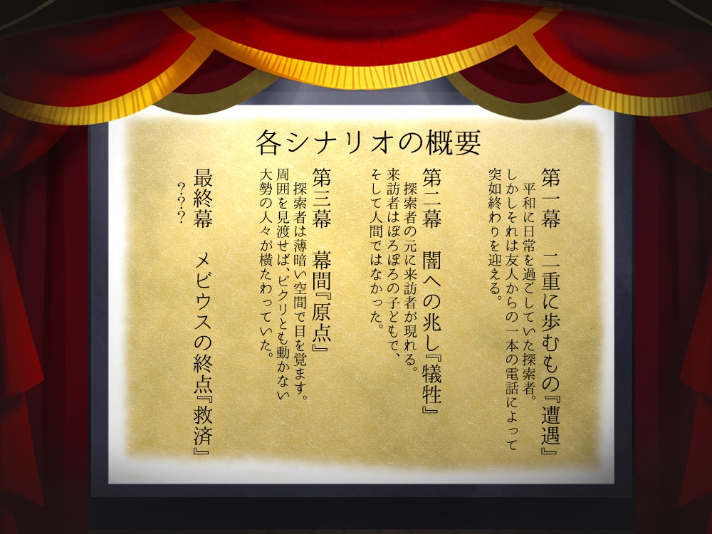 COC6版シナリオ『あのがしらキャンペーン』SPLL:E197566