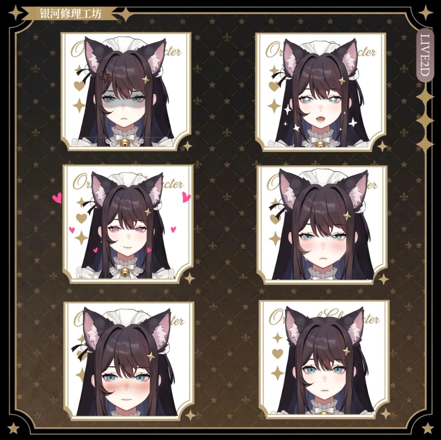 【Live2D Model】【VTS対応】 - Kiya Cat
