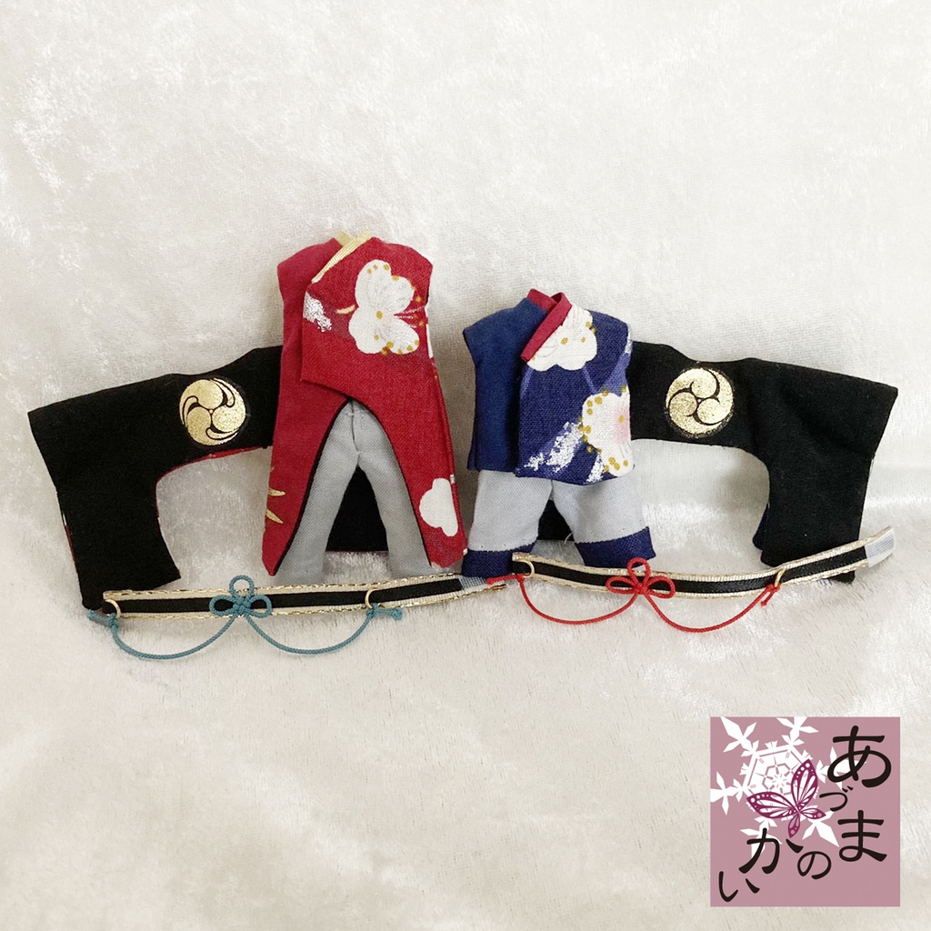 ねんどーる・オビツ11サイズ 羽織風創作服(土方組Ver.)