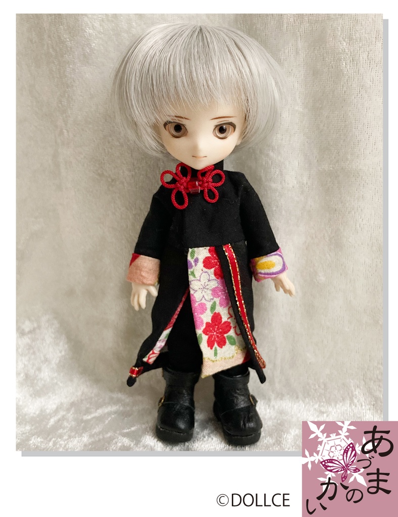 オビツ11・ねんどーる 和柄シフォンチャイナ