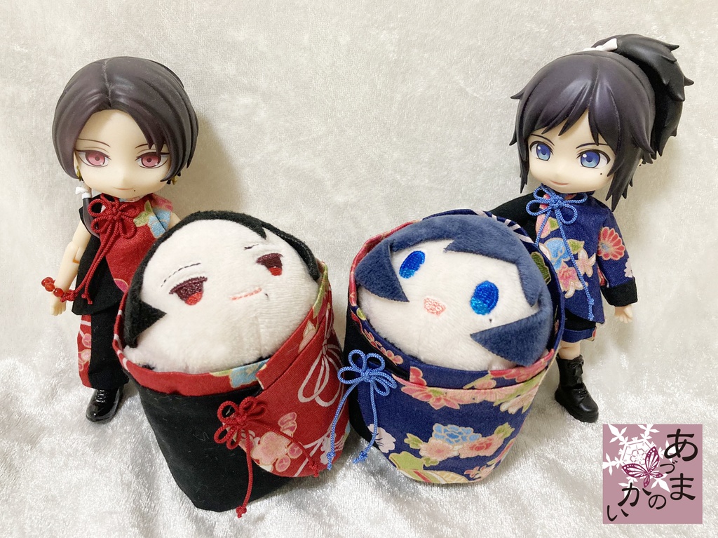 もちマスサイズ 和柄チャイナ(紐)