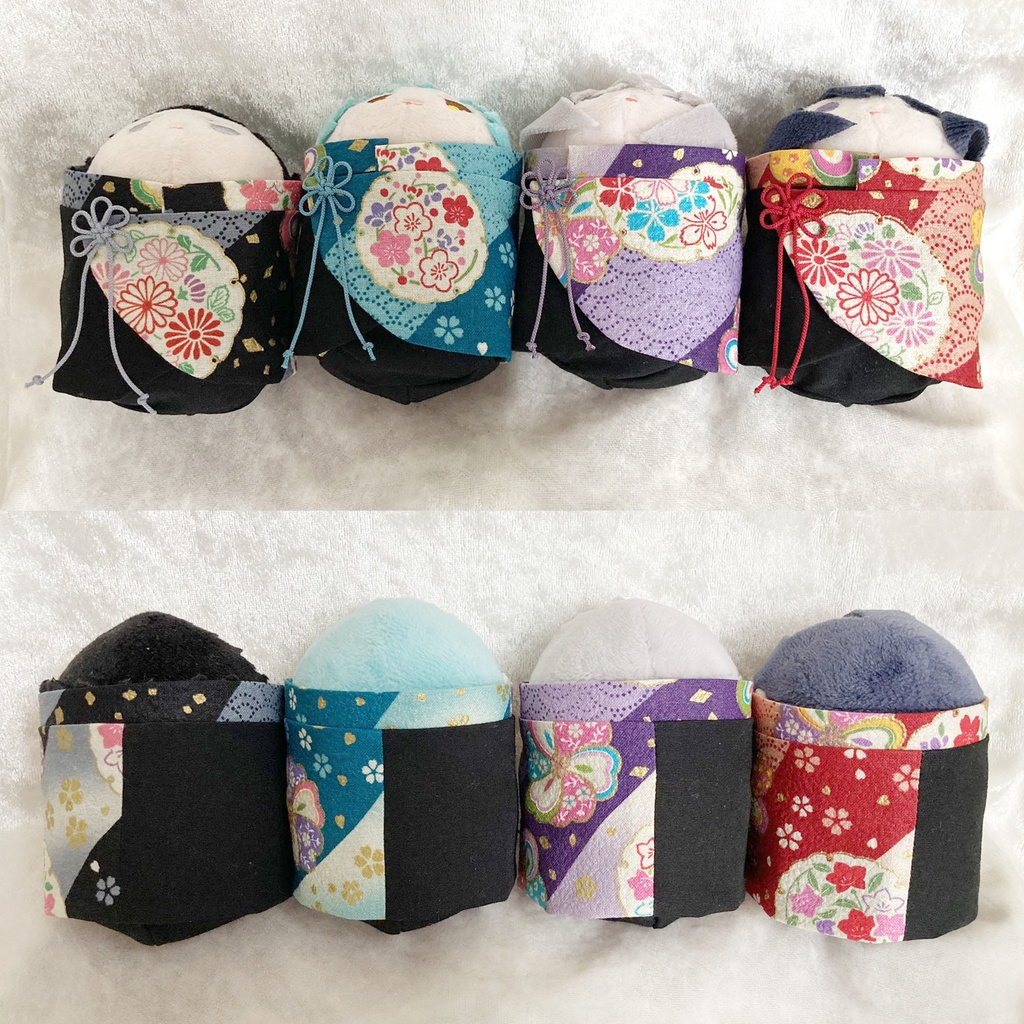 もちマスサイズ 和柄チャイナ(花)