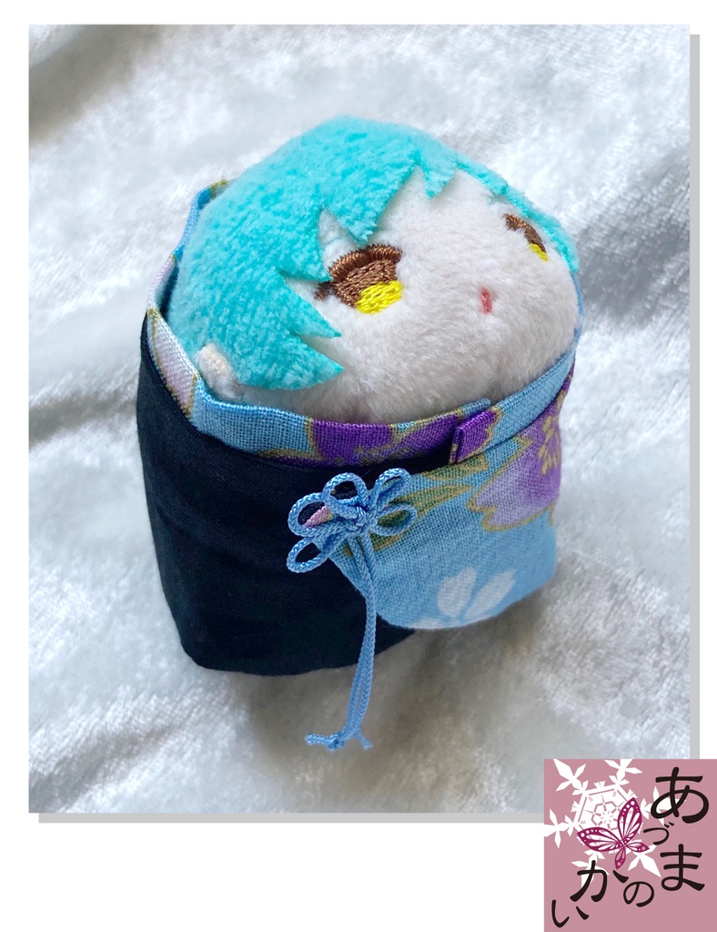 もちマスミニサイズ　和柄チャイナ（桜）