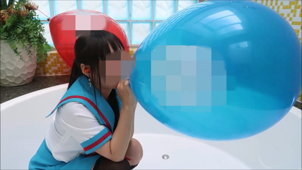 たまふう初期シリーズ~コスで風船あそび①➁(合計65分52秒)