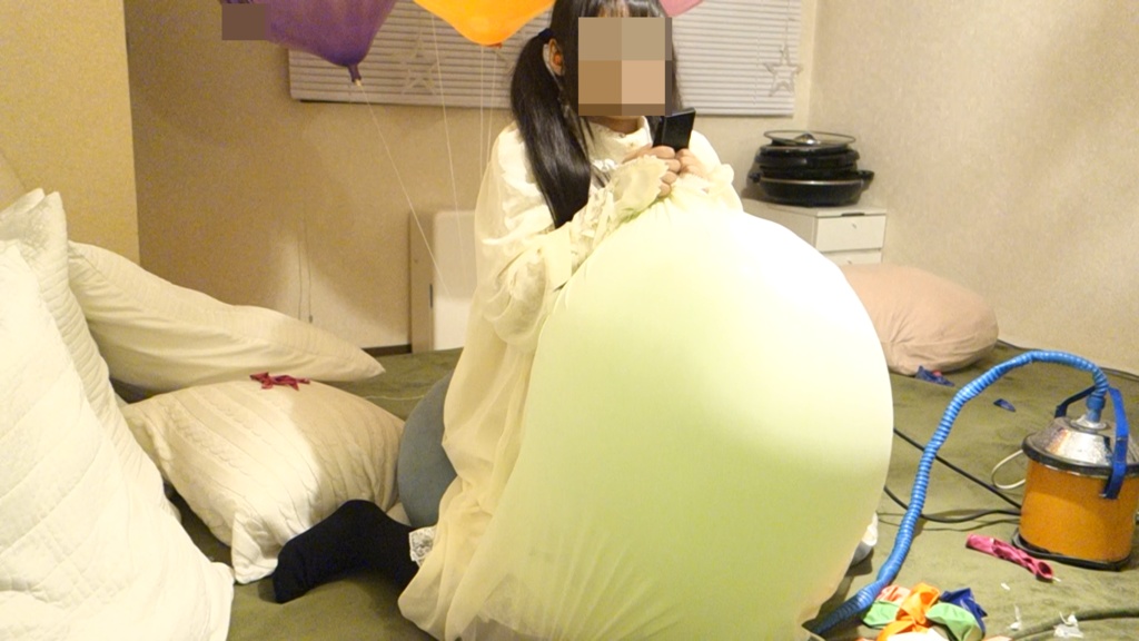 【たまふう初期シリーズ】『たまふう初めてのヘリウム風船あそび』