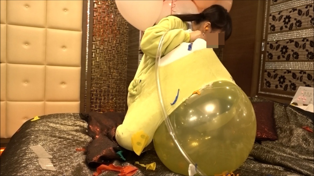 『剥き出さない風船衣服内圧迫破裂(計16シーン)43分02秒』