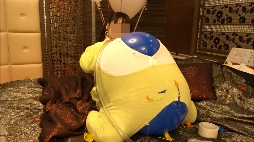 『剥き出さない風船衣服内圧迫破裂(計16シーン)43分02秒』