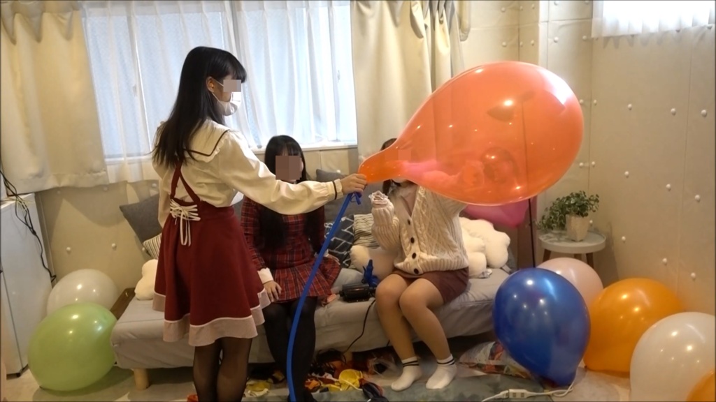 『３人で風船ゲーム♪５作品』※再アップ作品