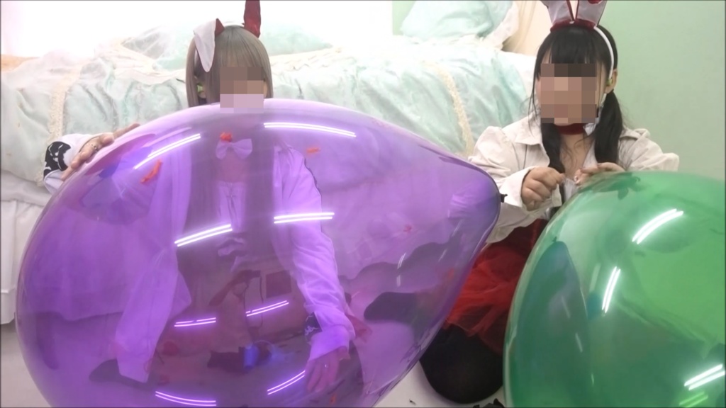 『たまゆさん&ちいさんコラボ作品(ヘリウム風船使用)6作品』※再アップ作品