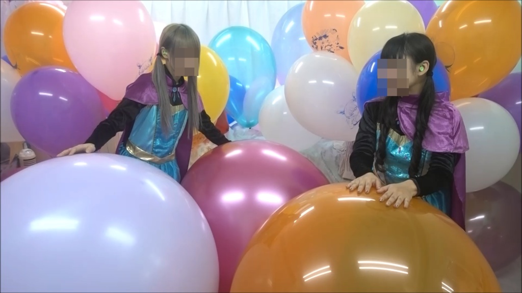 『たまゆさん&ちいさんコラボ作品(ヘリウム風船使用)6作品』※再アップ作品