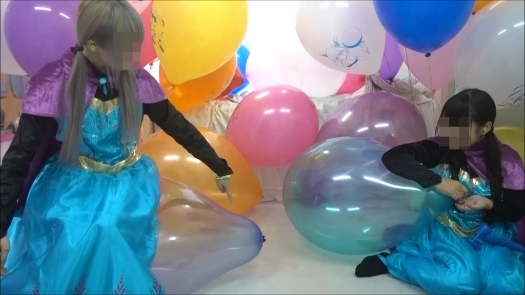 『たまゆさん&ちいさんコラボ作品(ヘリウム風船使用)6作品』※再アップ作品