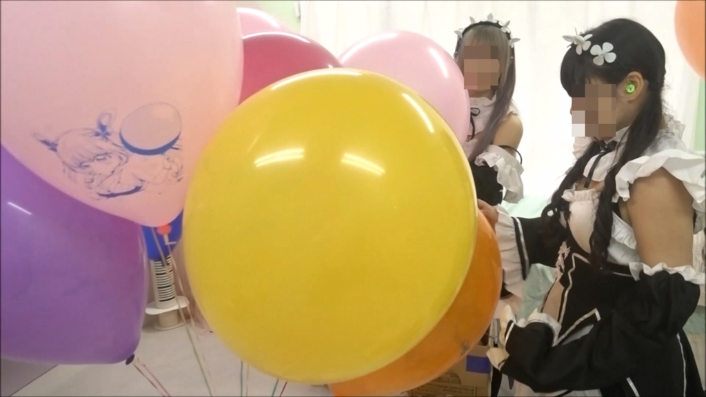 『たまゆさん&ちいさんコラボ作品(ヘリウム風船使用)6作品』※再アップ作品